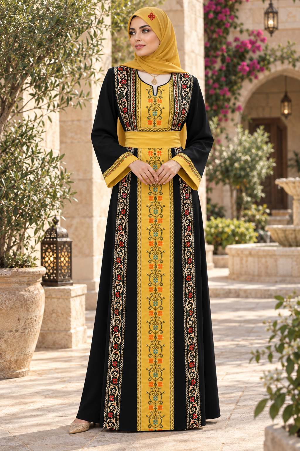 Rania Embroidered Thobe