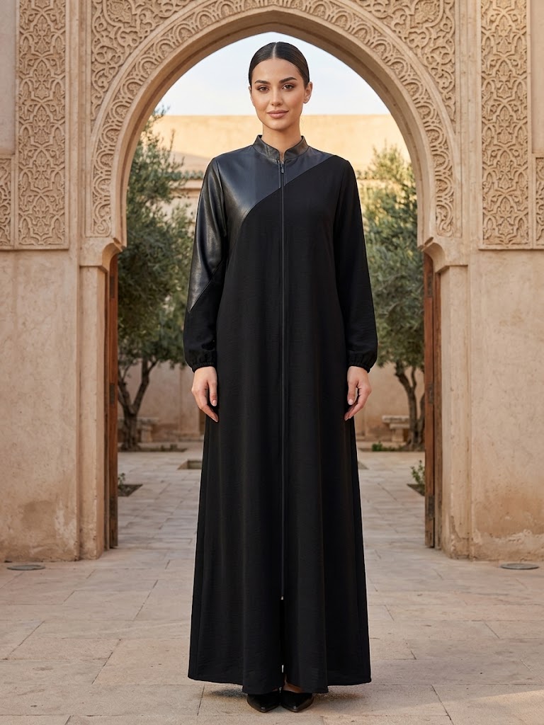Women Leather Abaya: Luxury and Sophistication Redefined