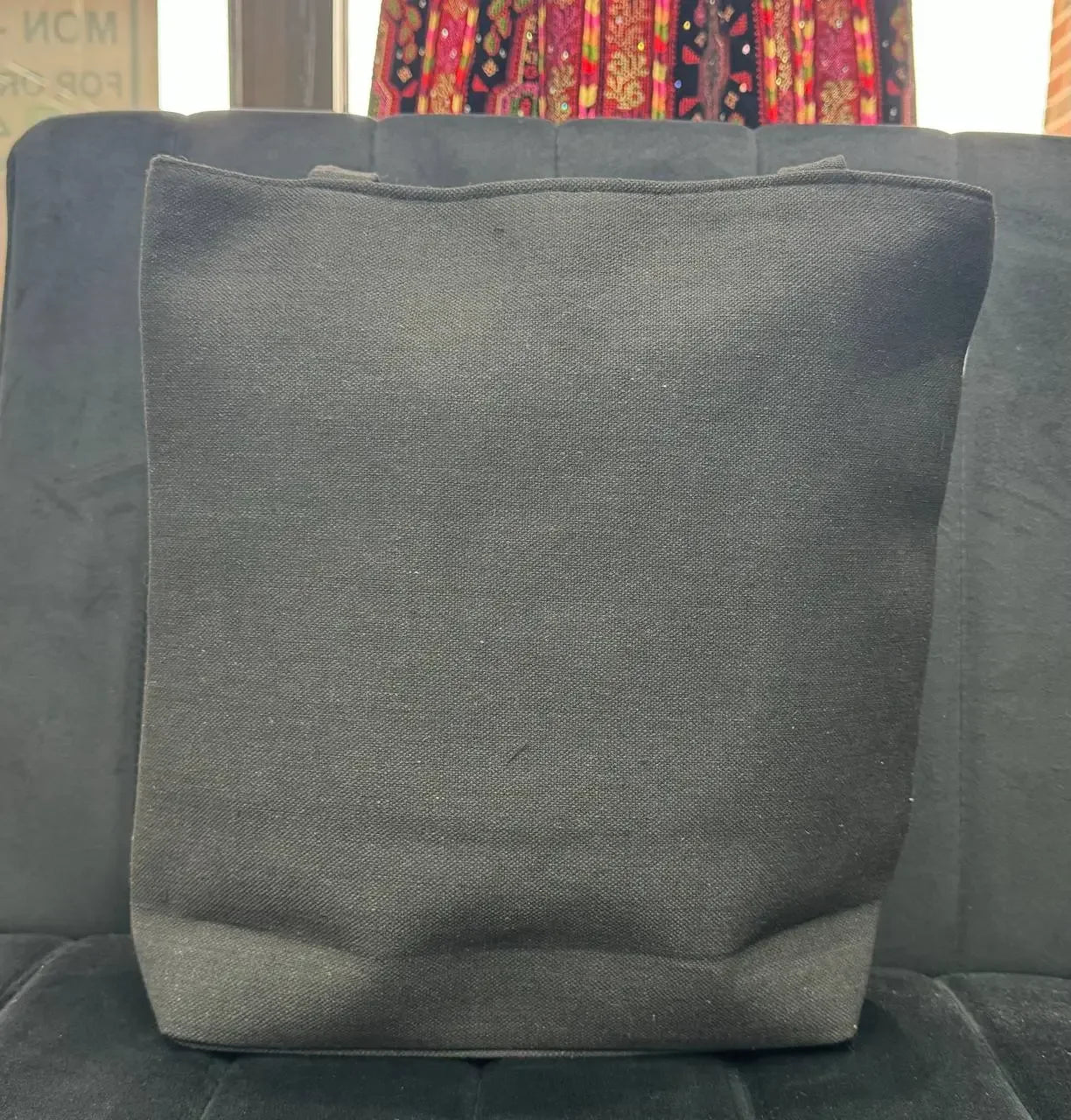 Jerusalem with kuffiyeh embroidered Tote bag Palestinian Elegance