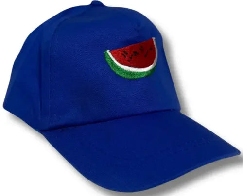 Kids Watermelon Hat Playful Blue Summer Cap for Kids