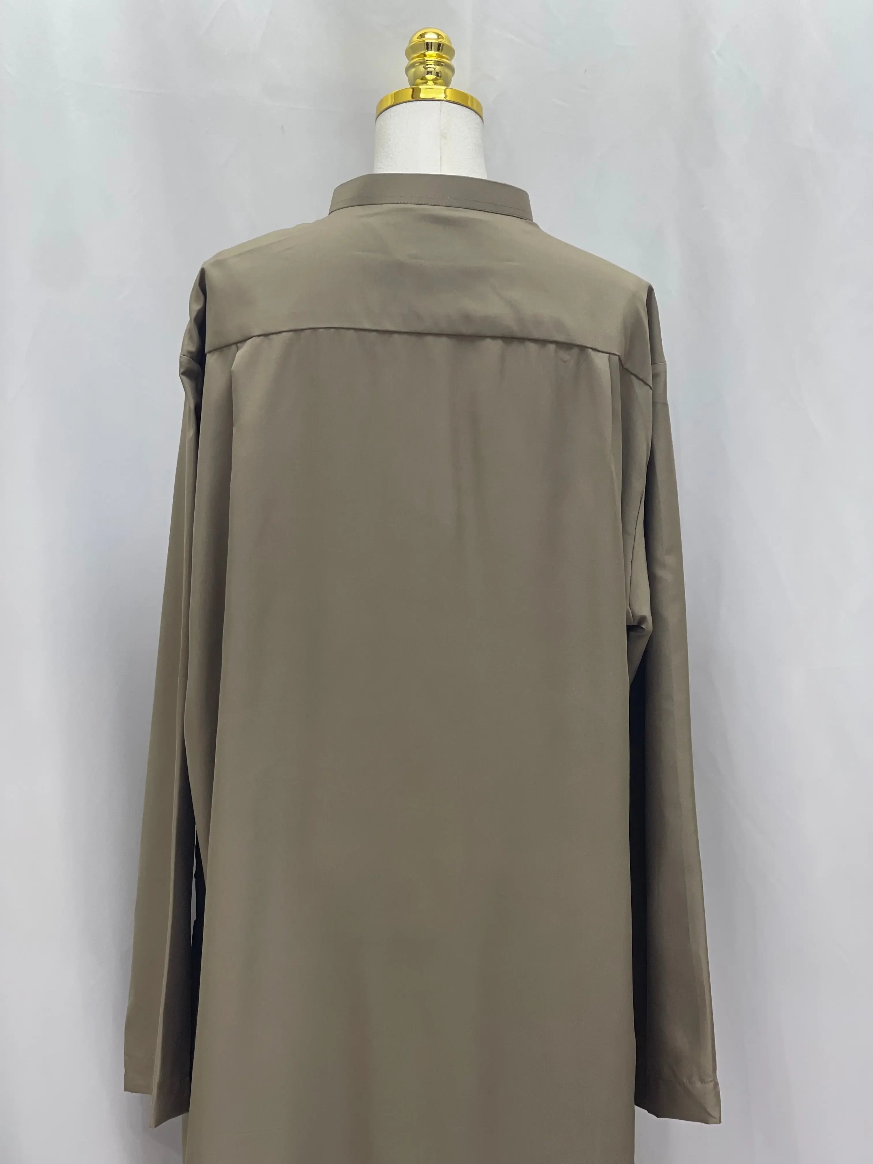 Basic High-Quality Men's Thobe - Timeless Comfort & Style Palestinian Elegance