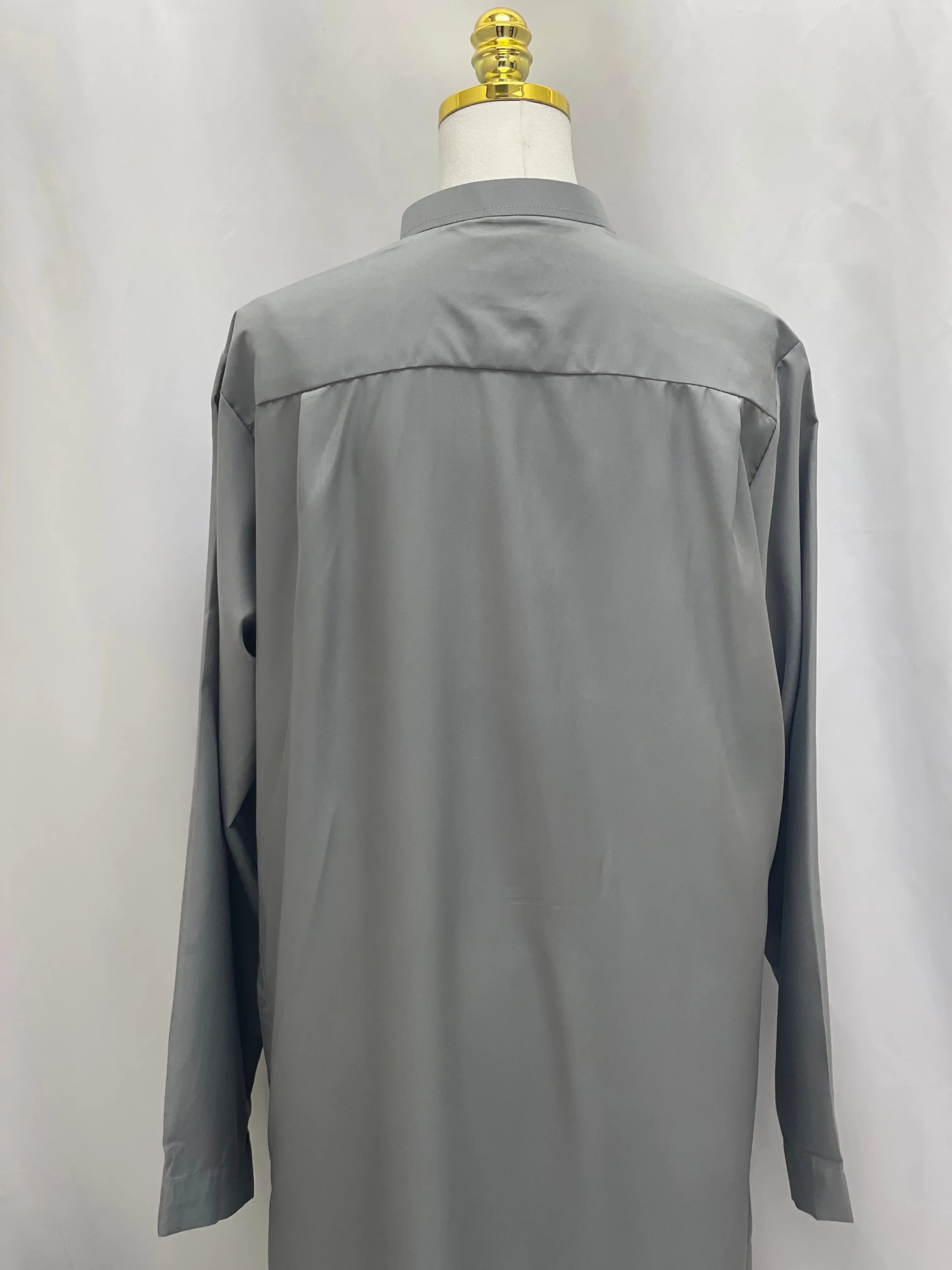 Basic High-Quality Men's Thobe - Timeless Comfort & Style Palestinian Elegance