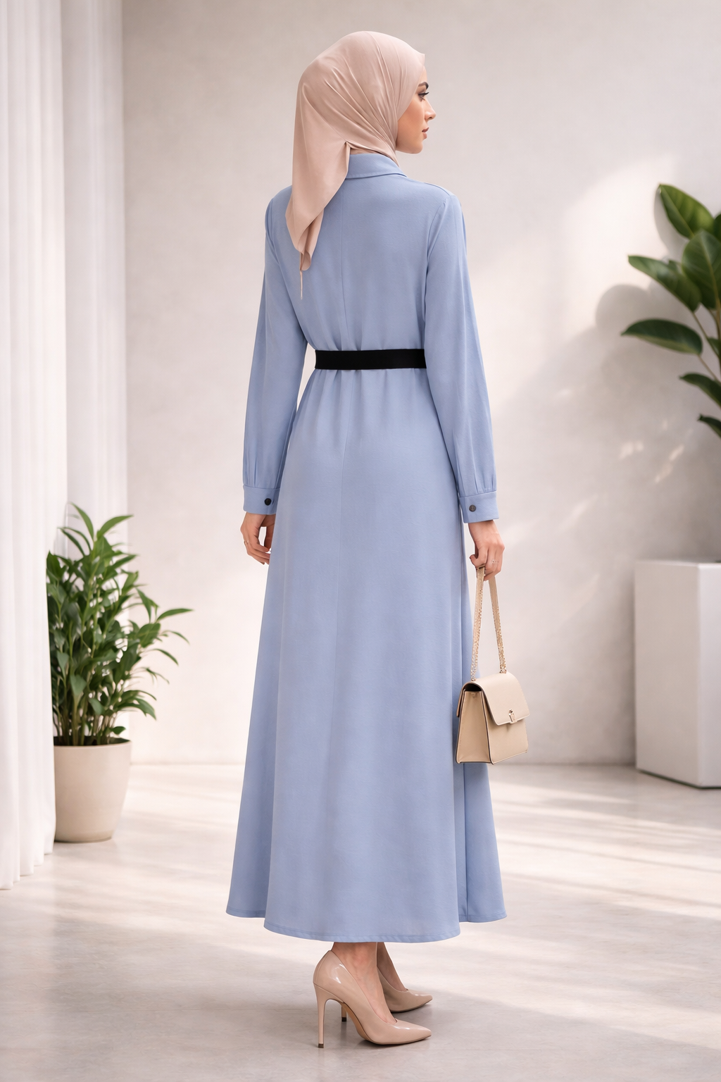 Long Dress Shirt- a sophisticated and professional look,