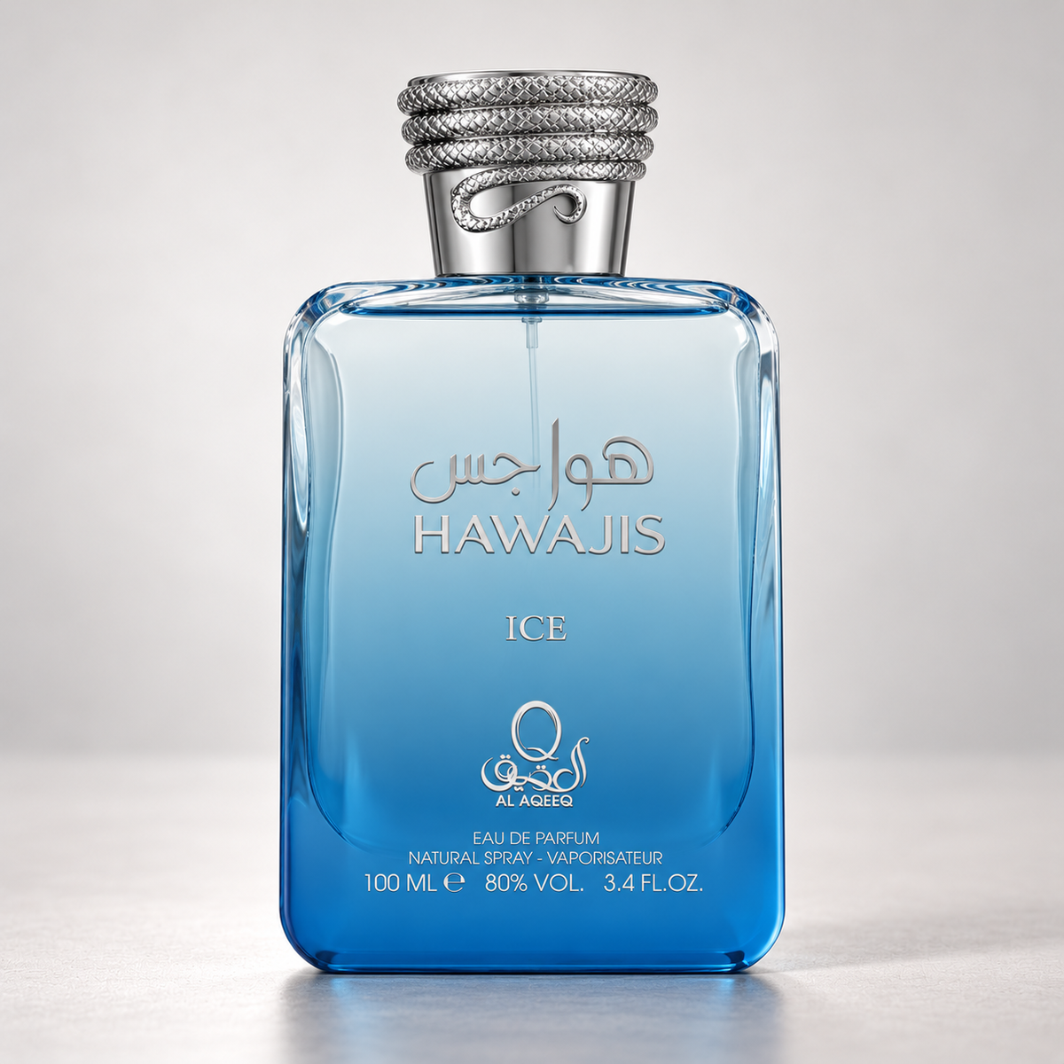 Al Aqeeq Hawajis Ice Eau de Parfum – 100 ml — bottle front view