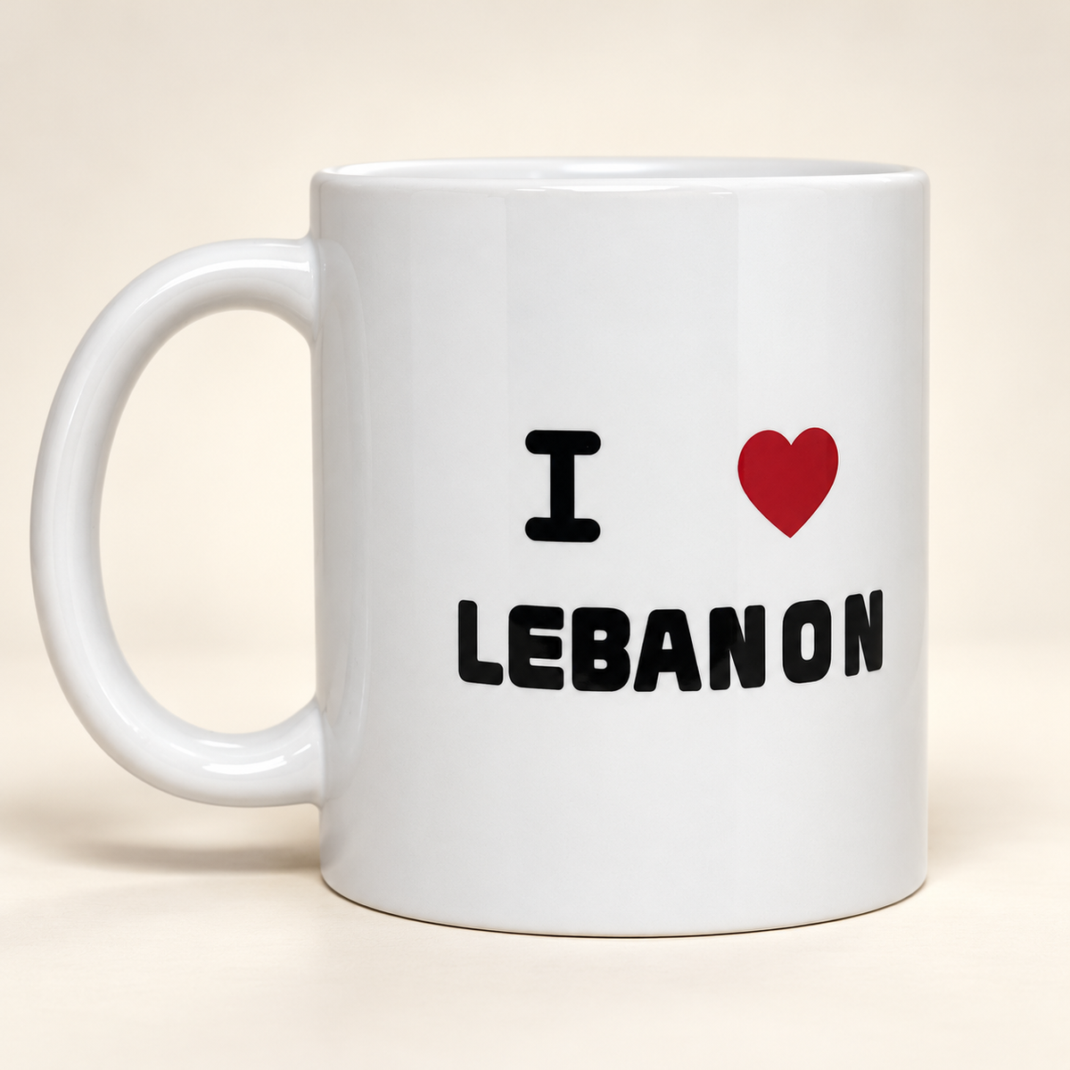 Lebanon Love Mug a Cultural Pride Coffee Cup — product view 2