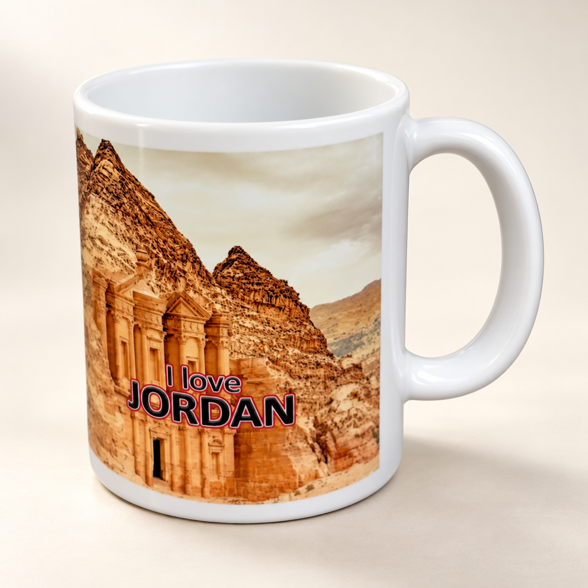 Palestine And Jordan Heritage Bundle – Tote Bag + Cup Set — professional product photograph