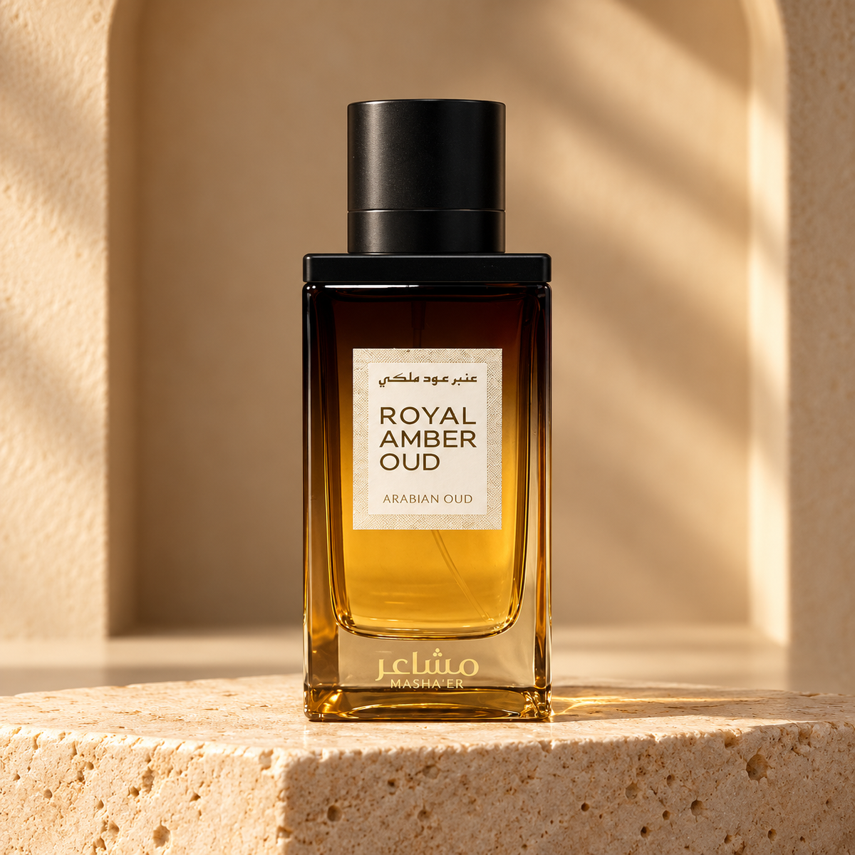 Masha’er Royal Amber Oud arabian 100 ml — bottle