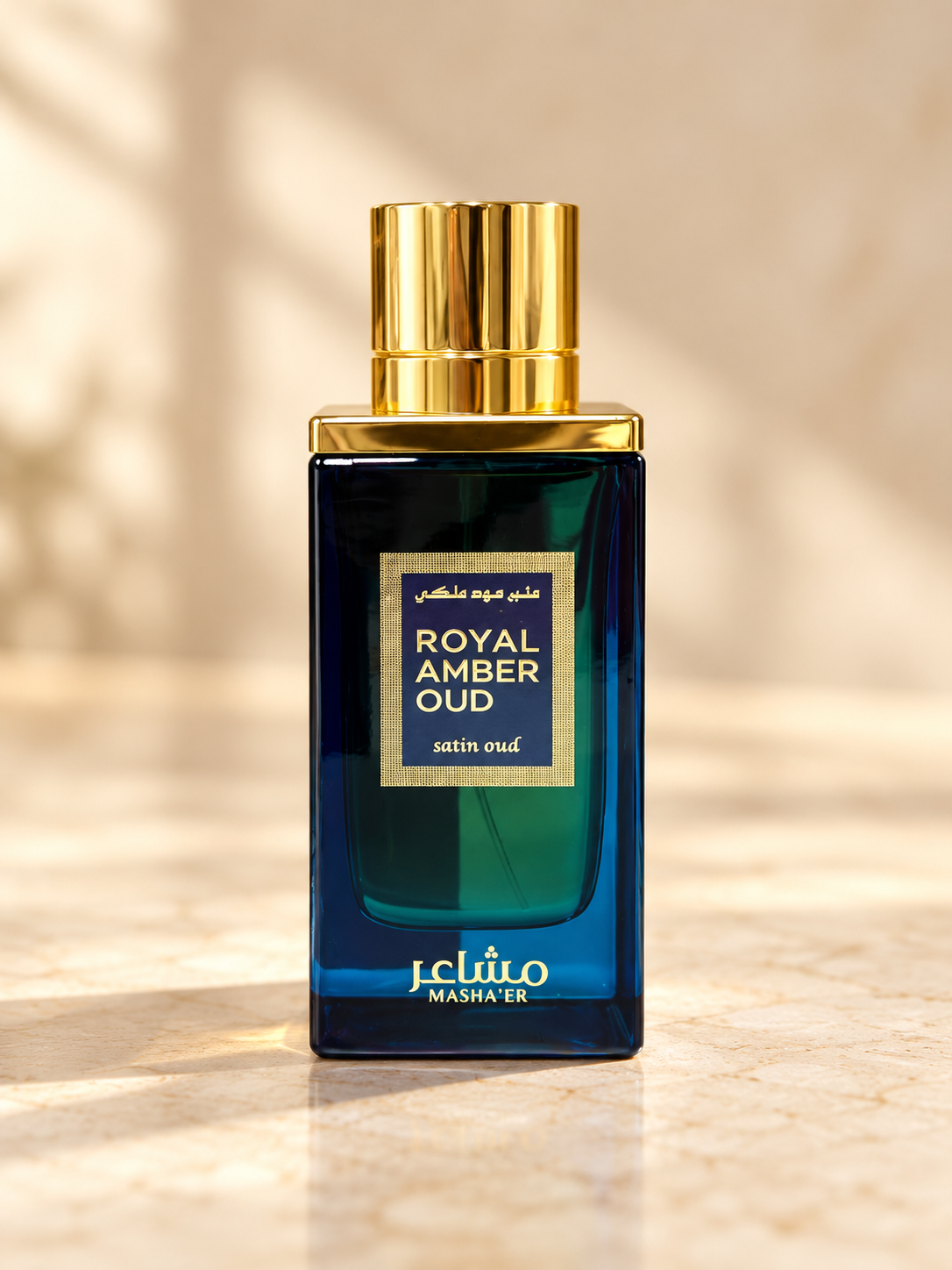 Masha’er Royal Amber Oud satin 100 ml — bottle