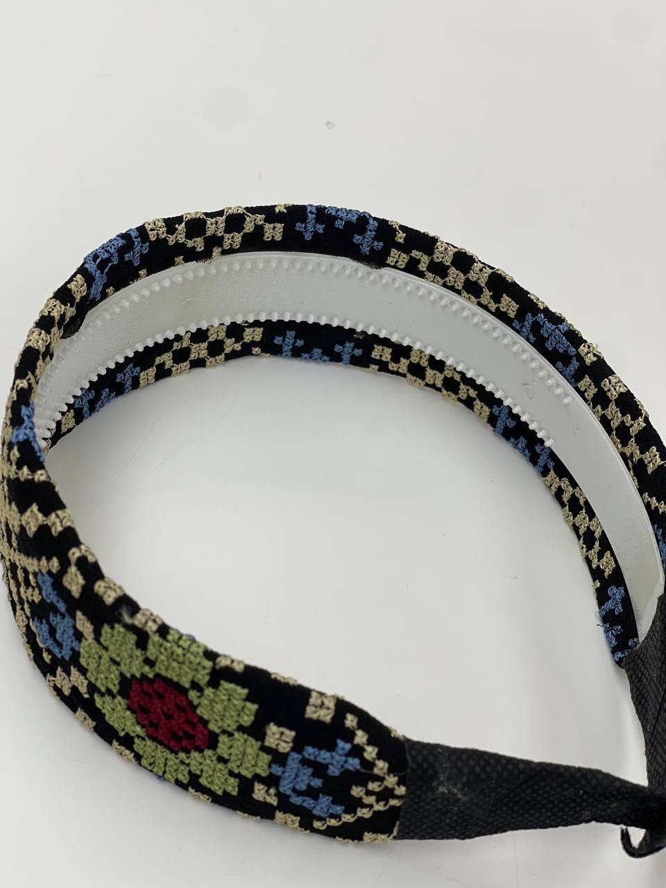 Palestinian Embroidered Headband-featuring classic geometric outfits special occasions.