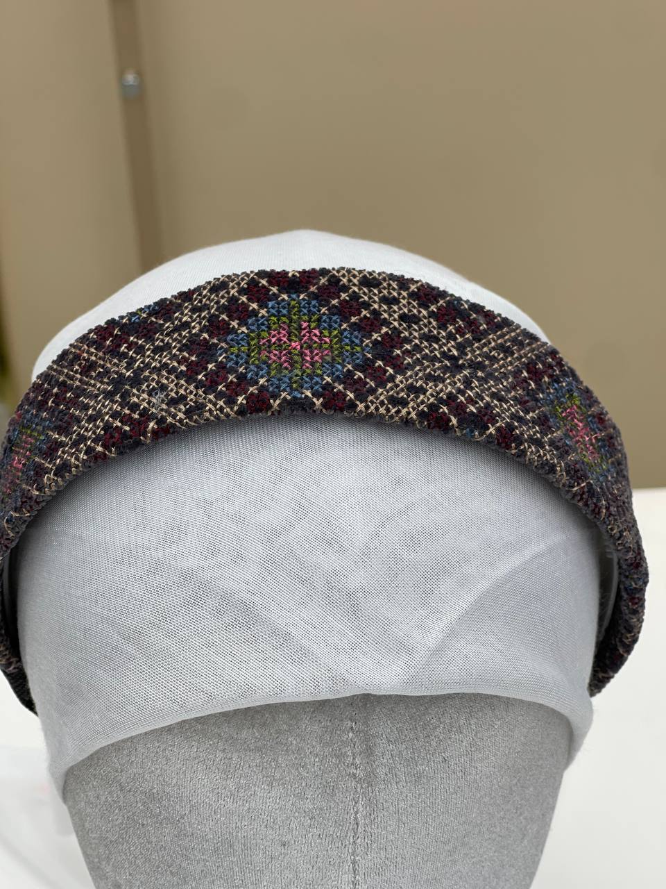 Palestinian Embroidered Headband-featuring classic geometric outfits special occasions.
