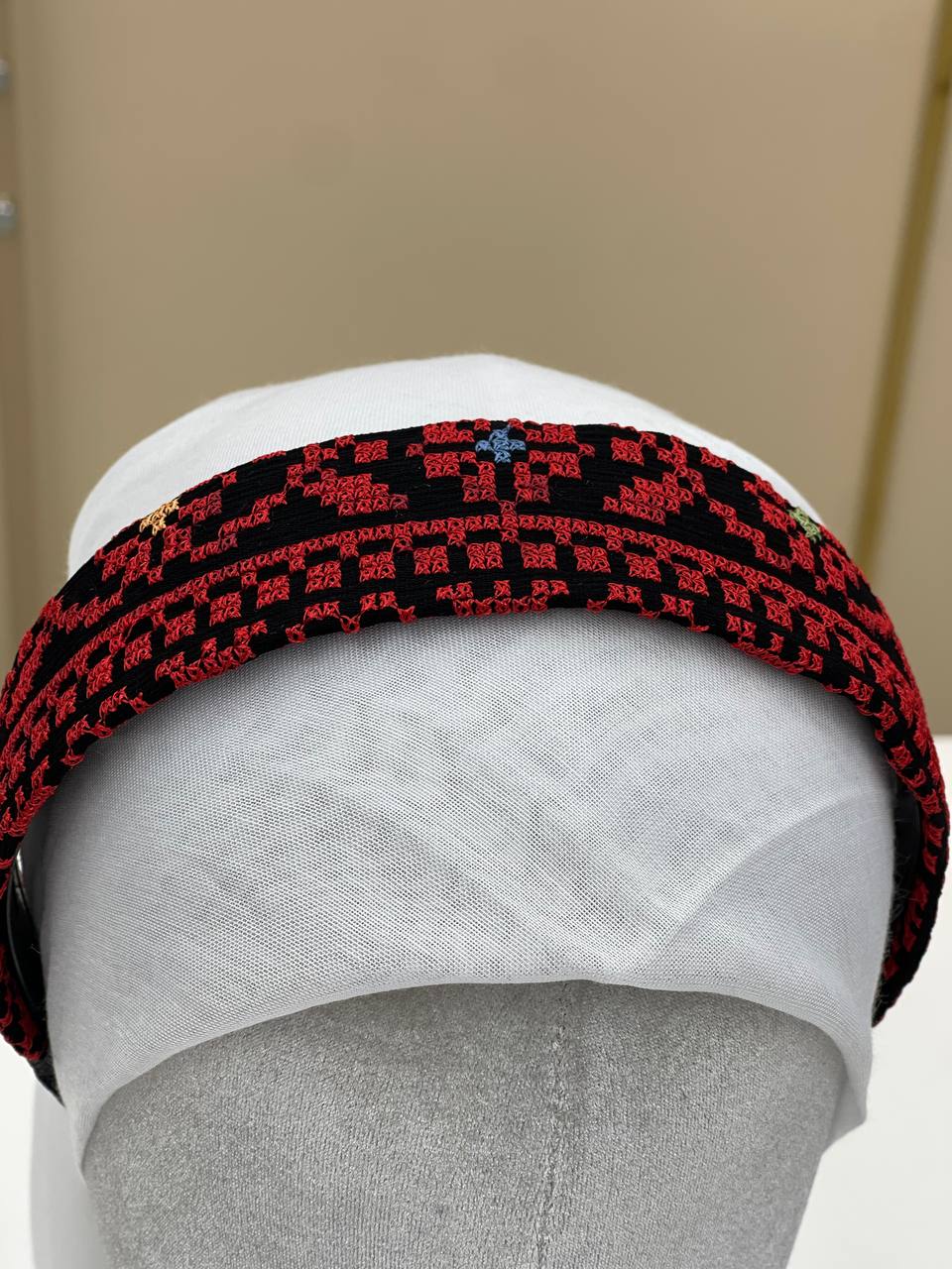 Palestinian Embroidered Headband-featuring classic geometric outfits special occasions.