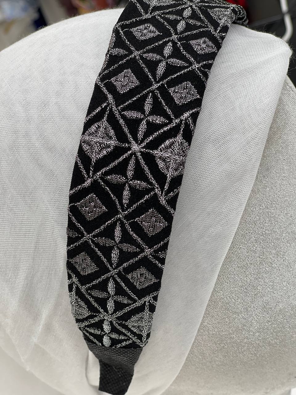 Palestinian Embroidered Headband-featuring classic geometric outfits special occasions.