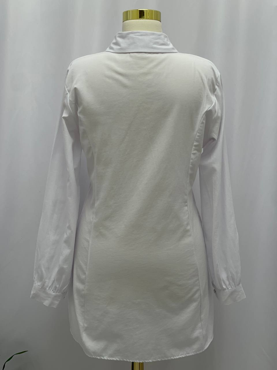 Opulence Pleated Shirt Dress