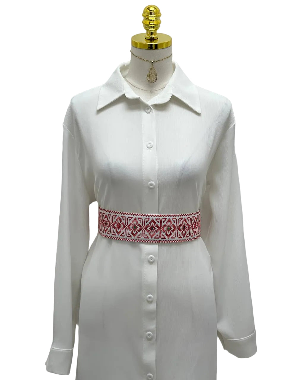Embroidered Heritage Waist Belt