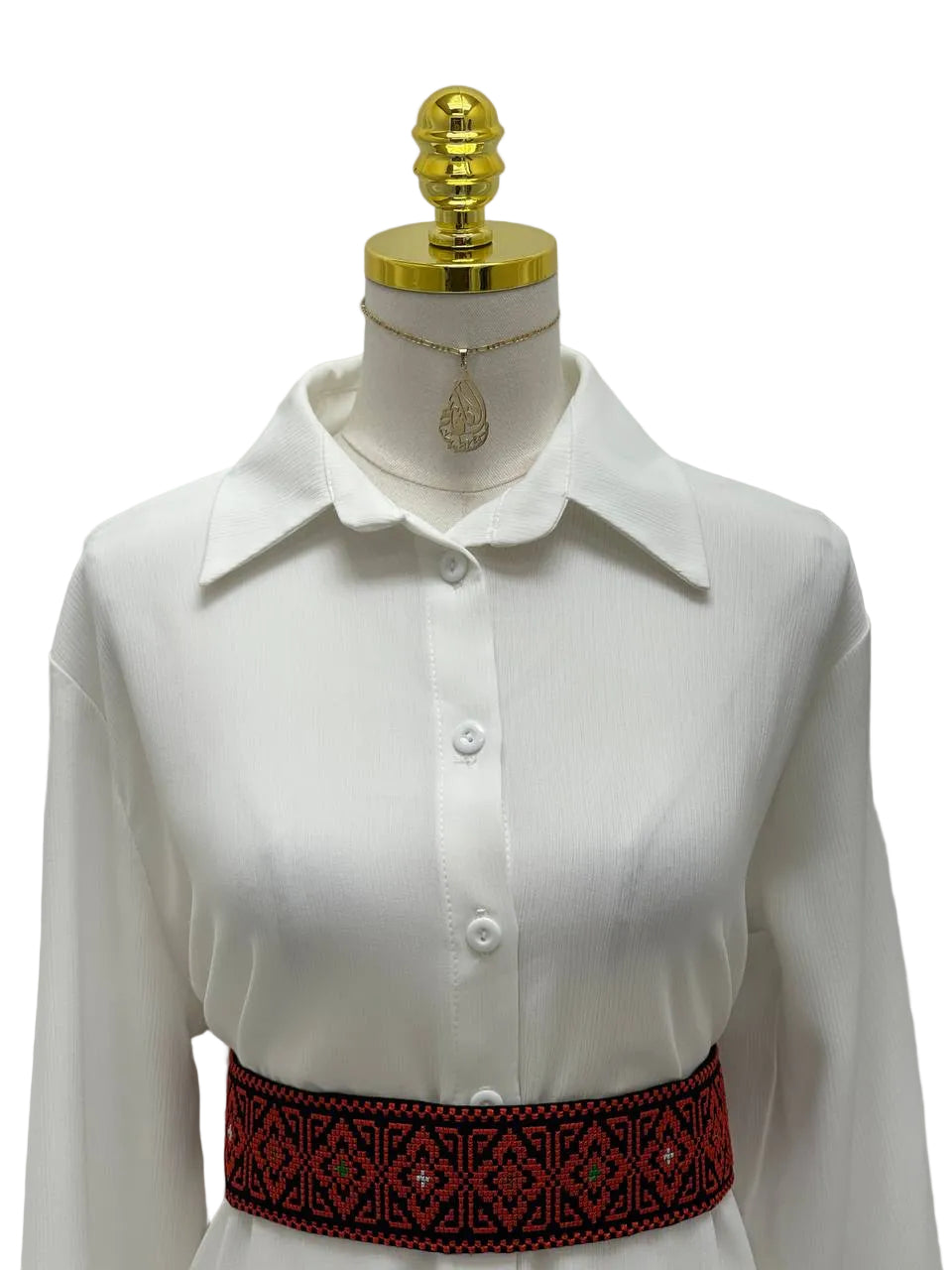 Embroidered Heritage Waist Belt