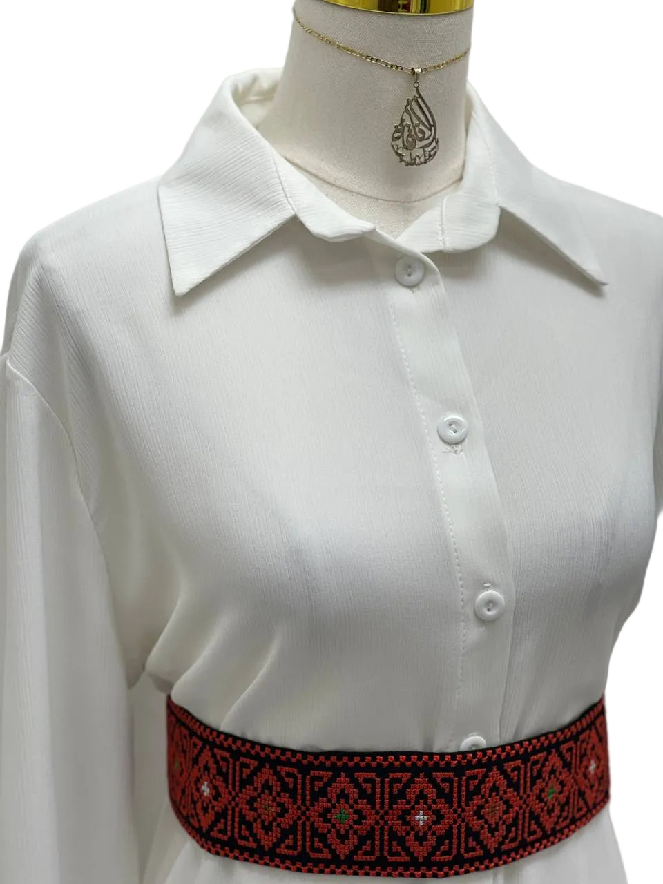 Embroidered Heritage Waist Belt