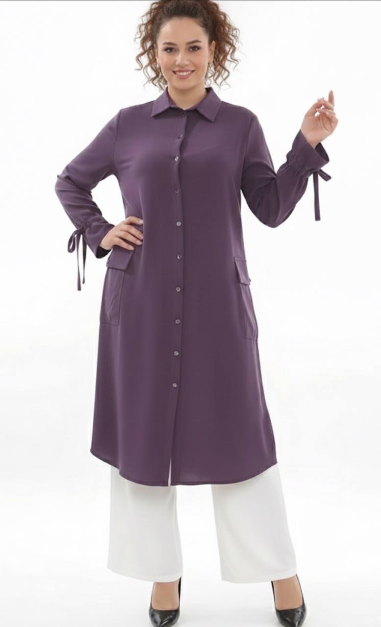 Long Relaxed Tunic – Comfortable and Stylish Casual Wear