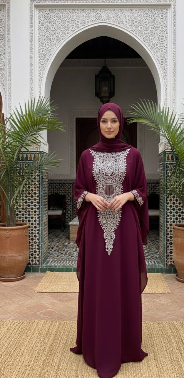 Royal Heritage Beaded Kaftan