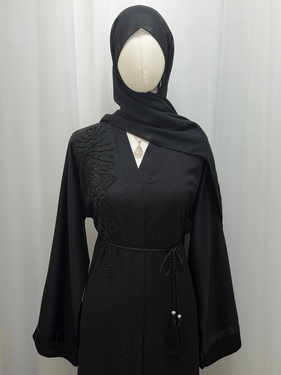 Elite Dubai Beaded Abaya