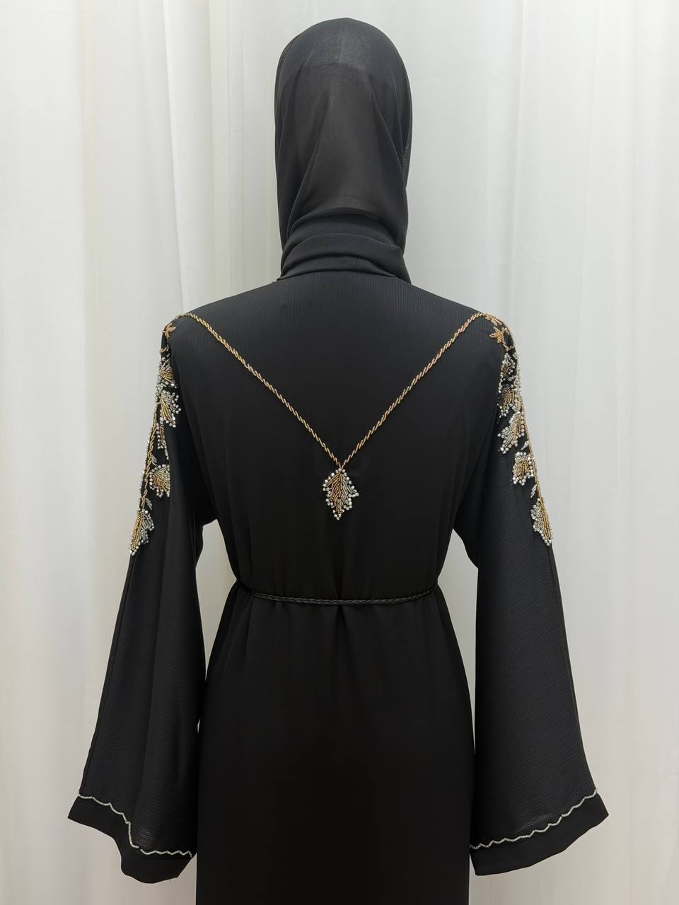 Layali Dubai Hand-Beaded Abaya