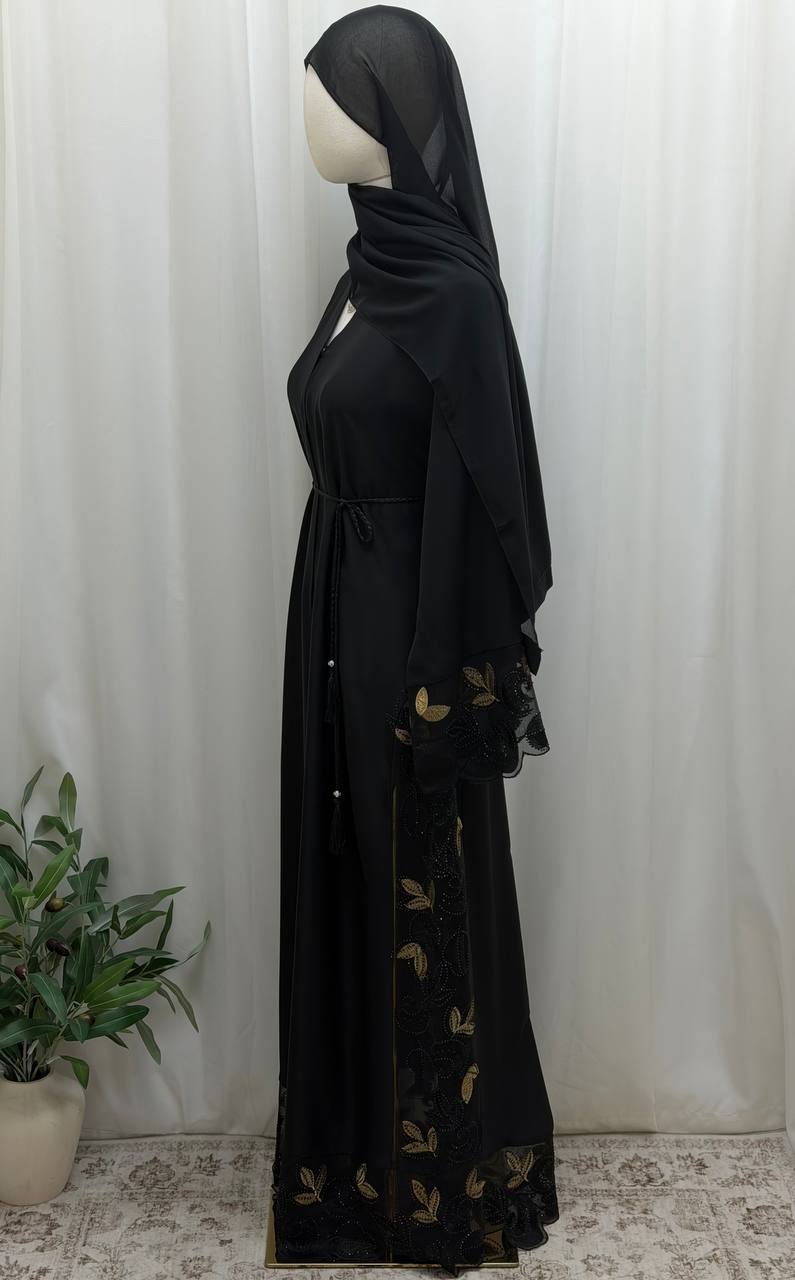 Imperial Dubai Beaded Abaya