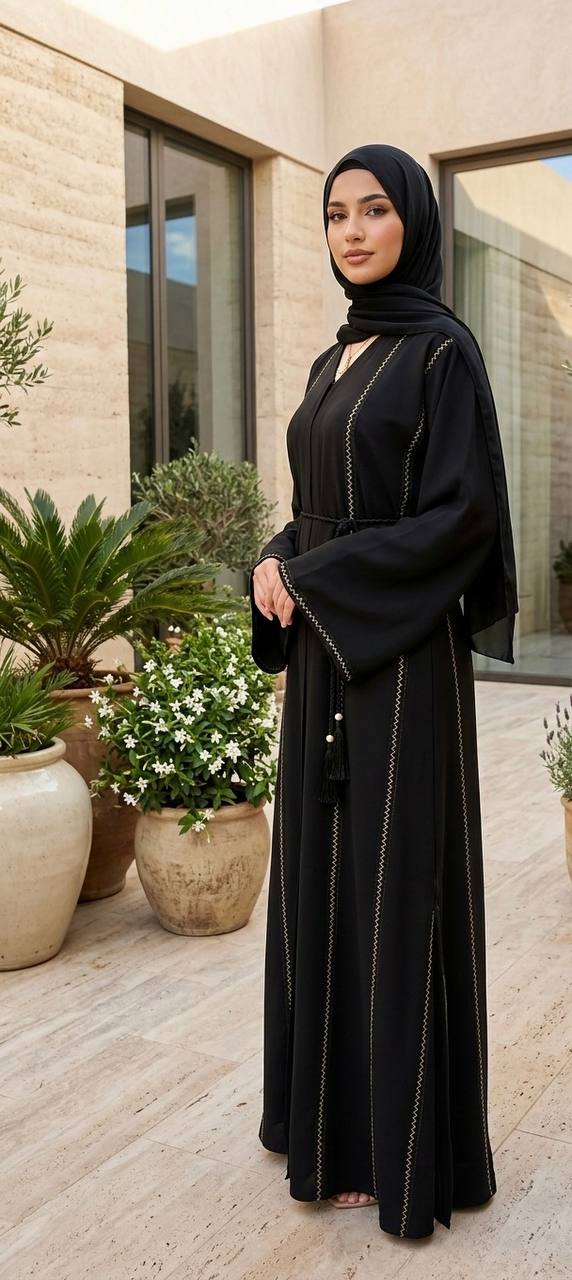 Midnight Heritage Dubai Abaya