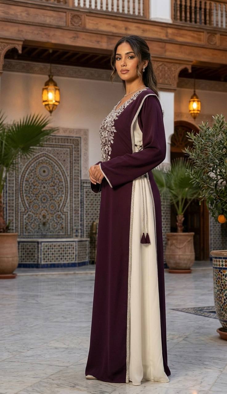 Royal Dima Embellished Kaftan