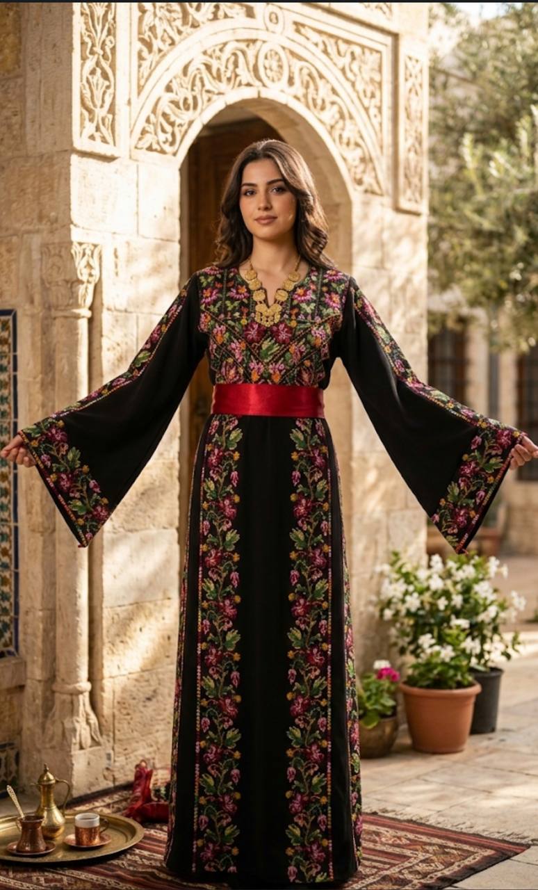 Thobe “Zahret Al-Ard” – Palestinian Heritage Edition