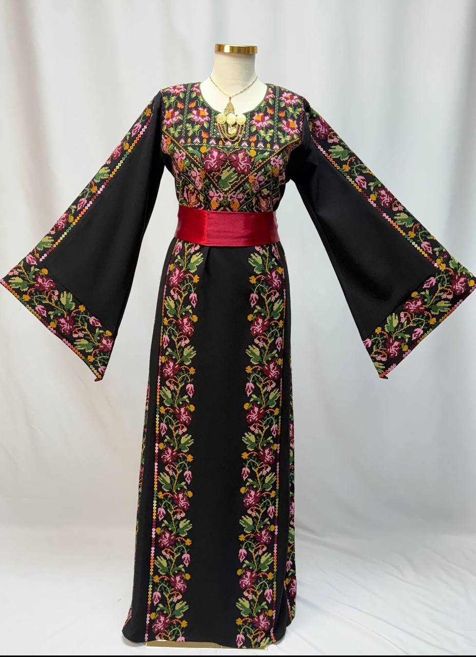 Thobe “Zahret Al-Ard” – Palestinian Heritage Edition - Palestinian Elegance