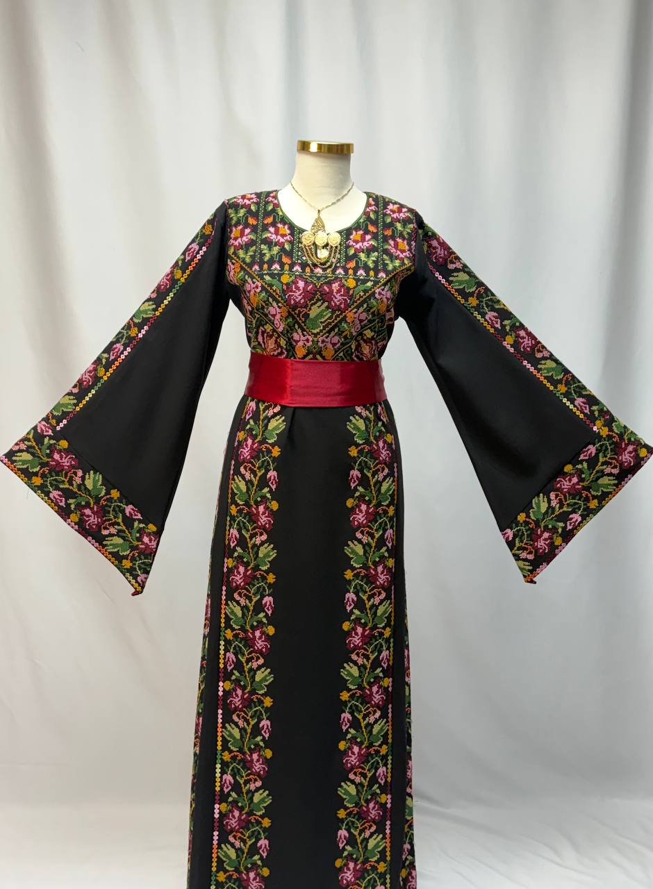 Thobe “Zahret Al-Ard” – Palestinian Heritage Edition - Palestinian Elegance