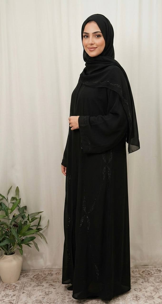 Noir Breeze Dubai Abaya