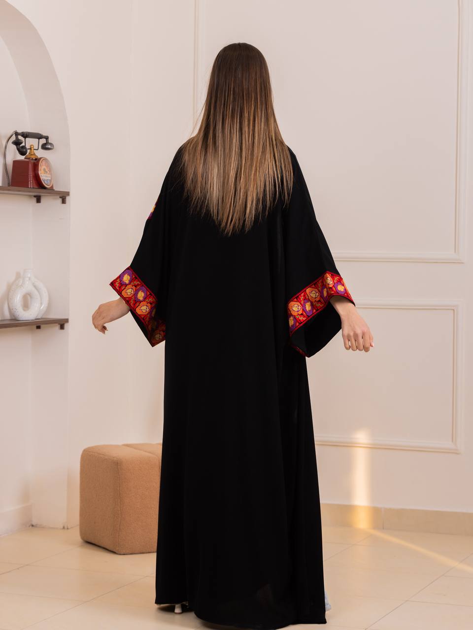 Rimas Heritage Embroidered Bisht