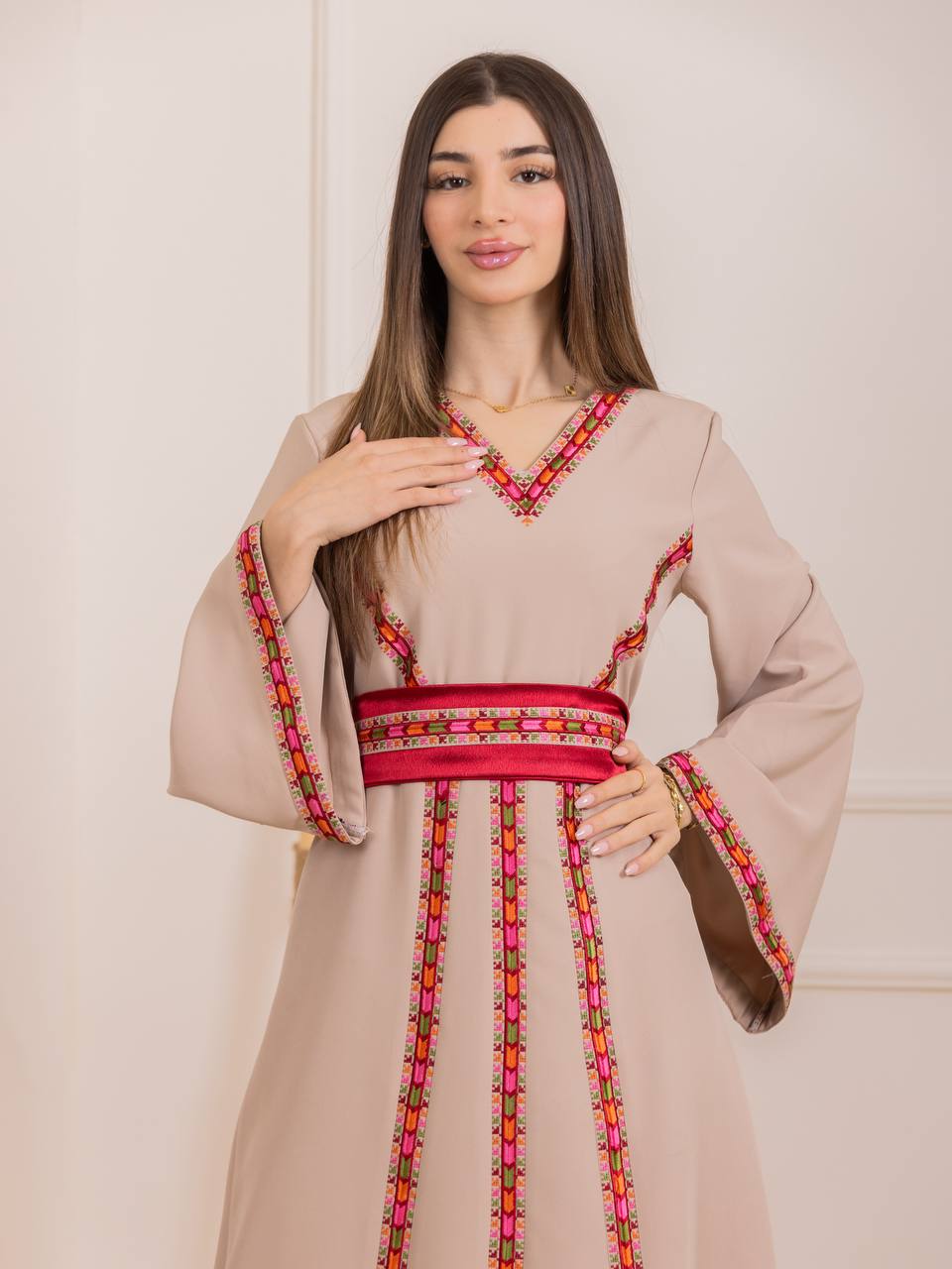 Rimas Manajel Embroidered Thobe