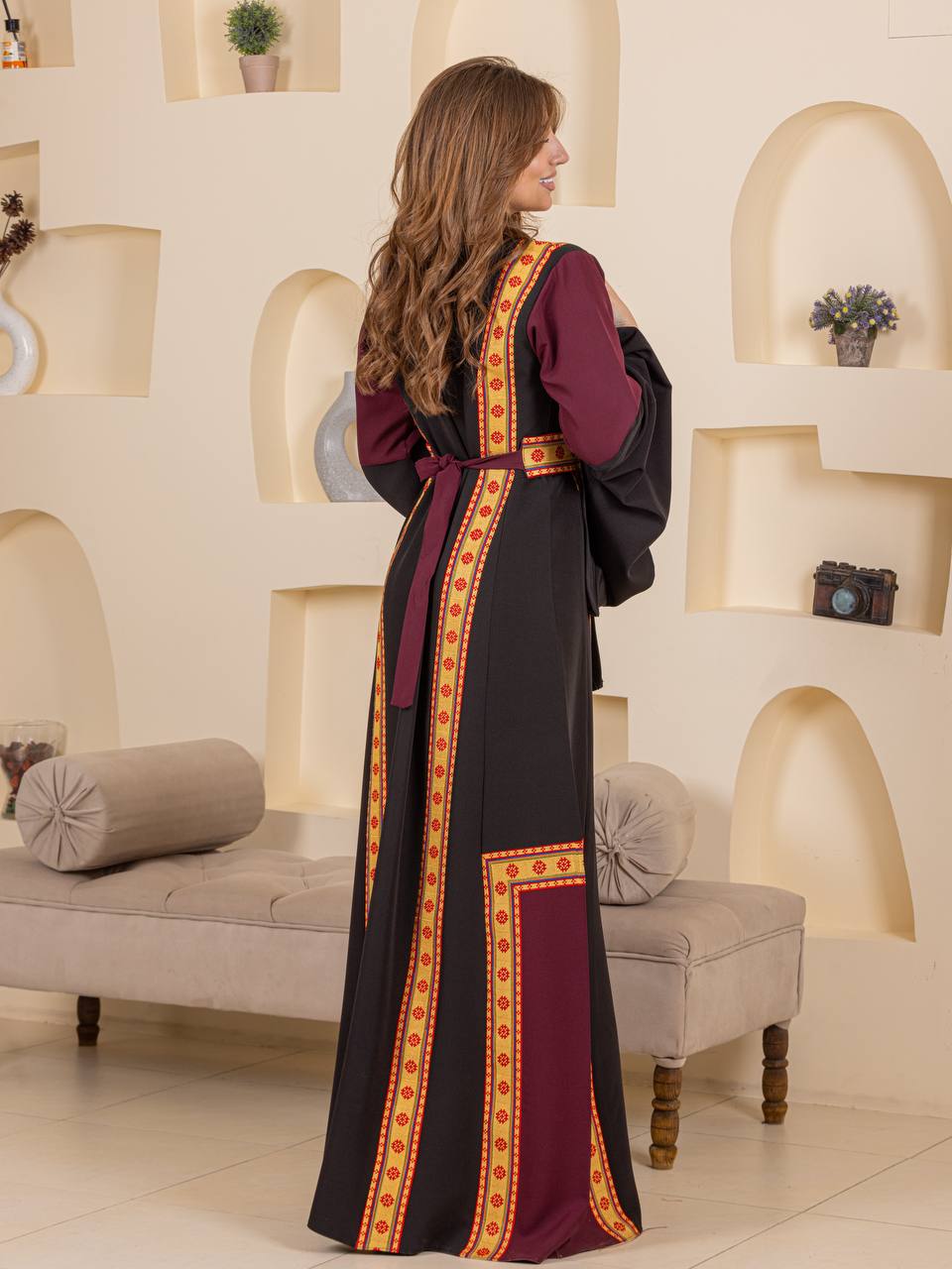 Modern Heritage Embroidered "Modraqa" Dress