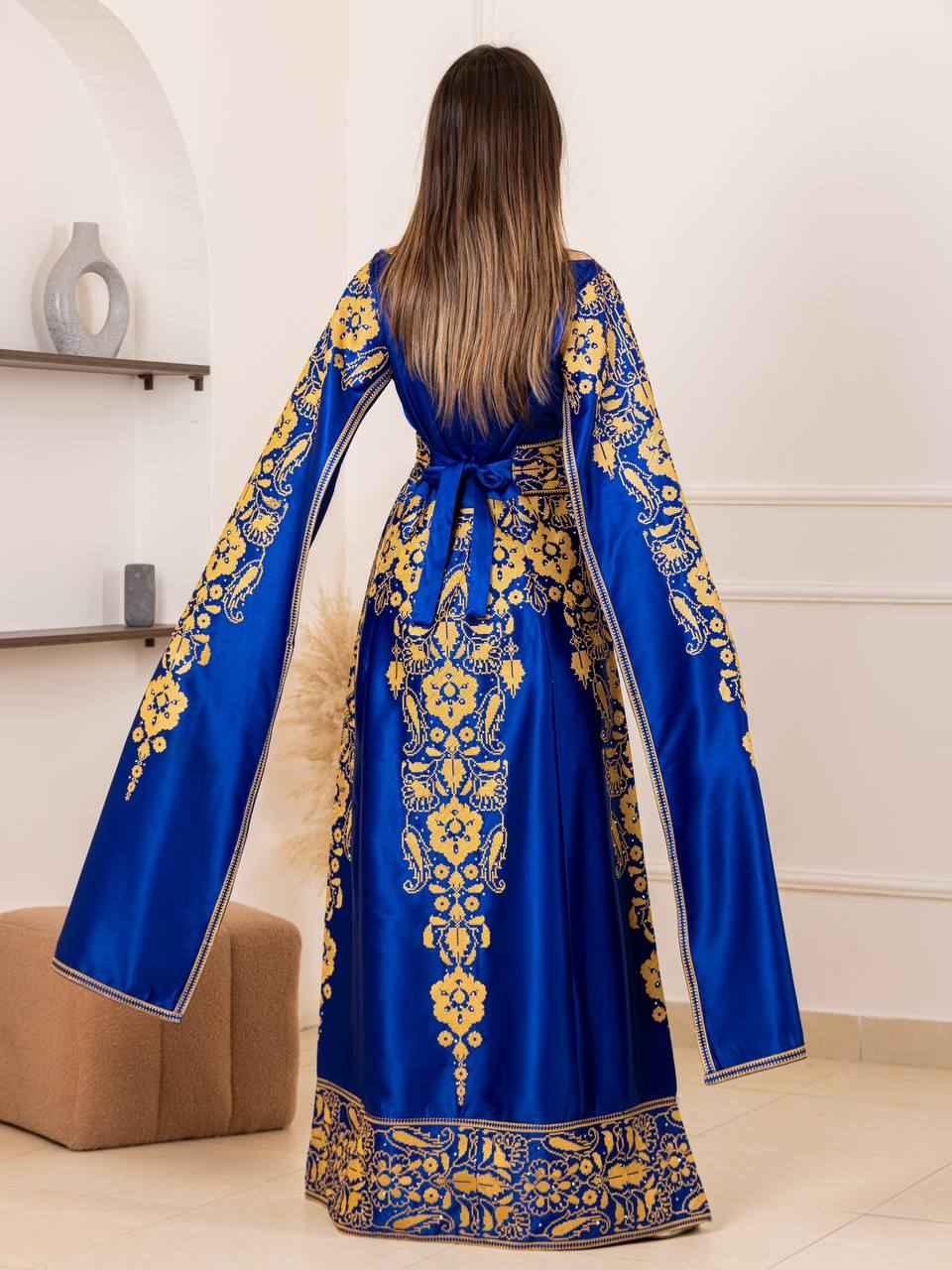 Basma Heritage Satin Dress