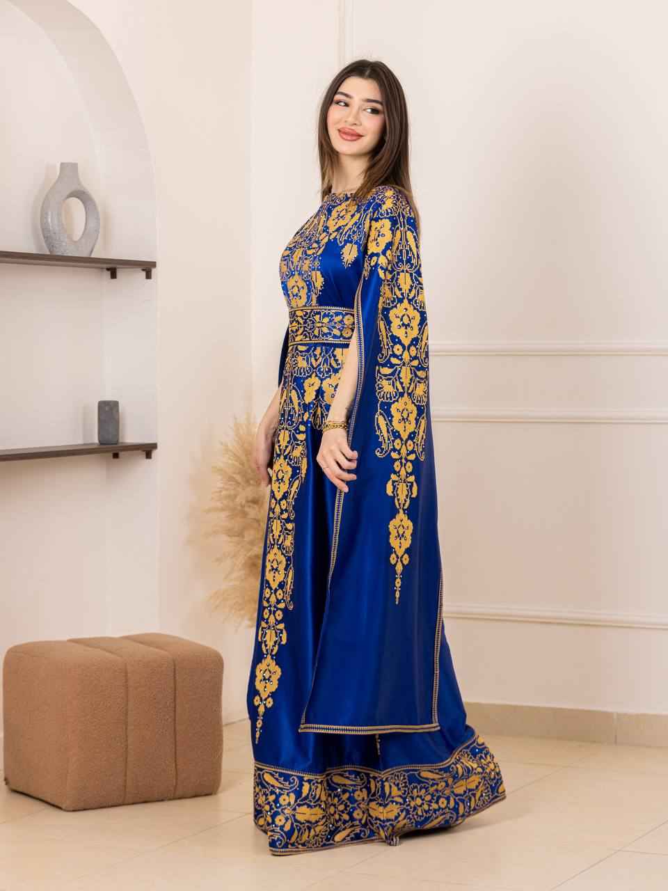 Basma Heritage Satin Dress