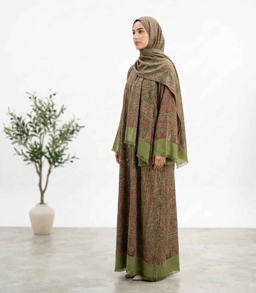 Sahara Pashmina Abaya