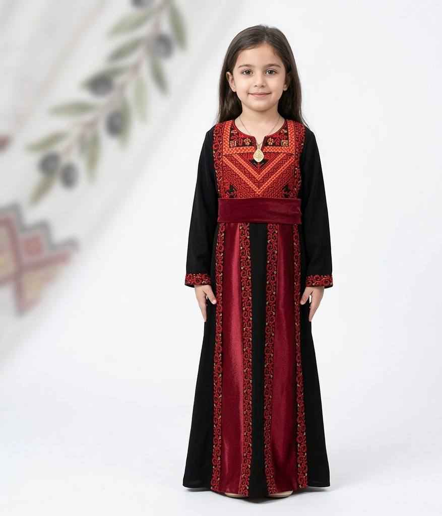 Thobe Wardat Al-Asala (Heritage Blossom Dress)