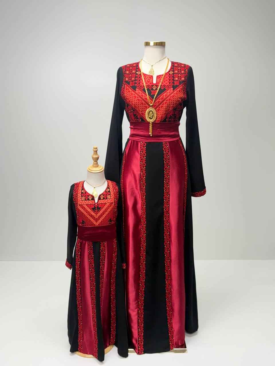 Thobe Wardat Al-Asala (Heritage Blossom Dress)