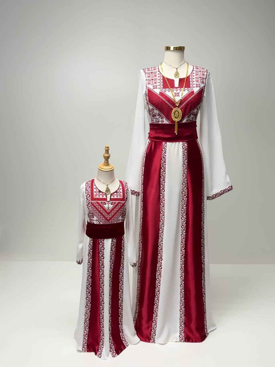 Thobe Wardat Al-Asala (Heritage Blossom Dress)