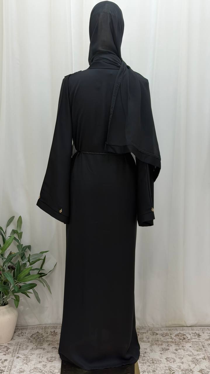 Royal Emerald Nights Abaya