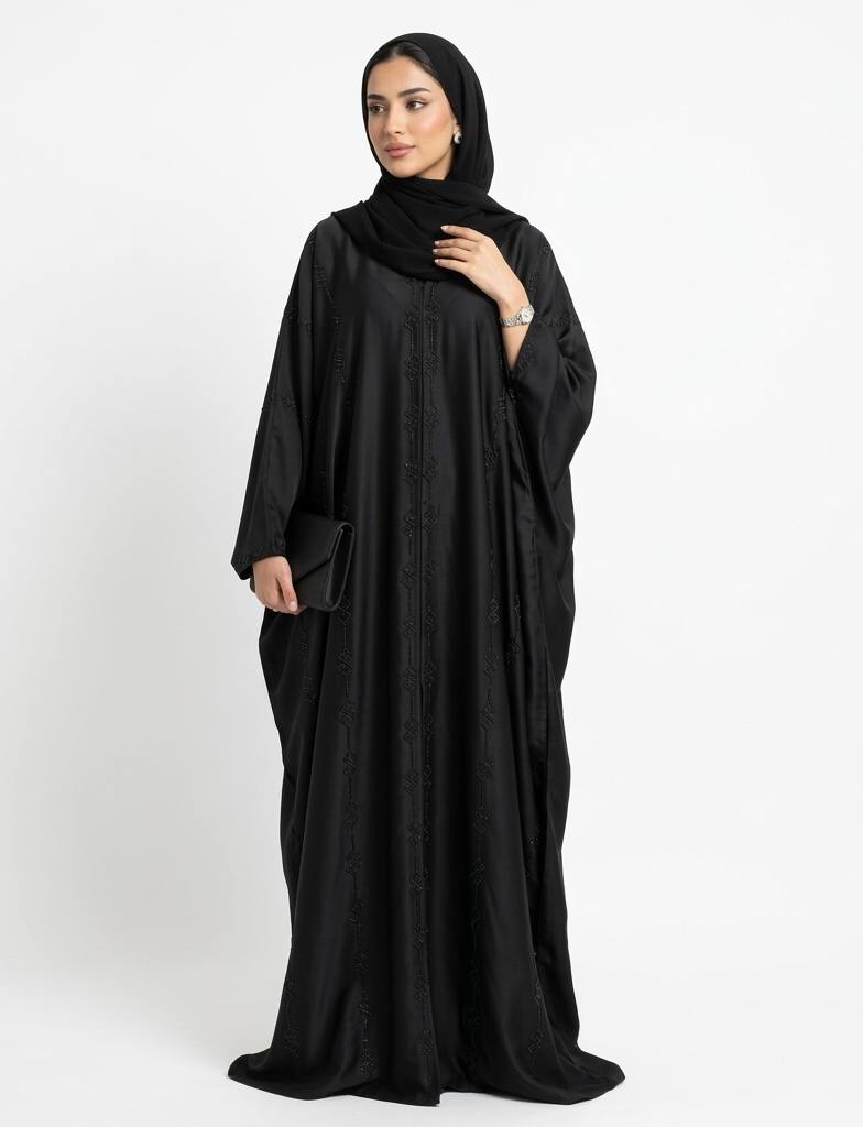 Midnight Noor Butterfly Abaya