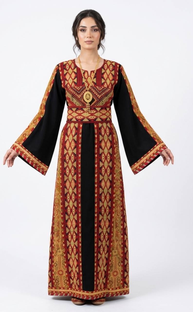 Sammra Desert Heritage Embroidered Thobe