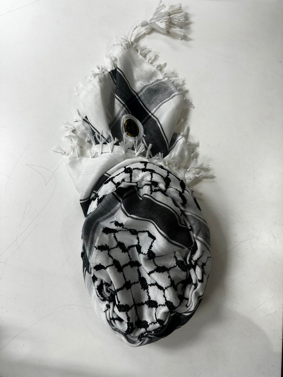 Palestinian Keffiyeh Head Wrap (Modern Style)
