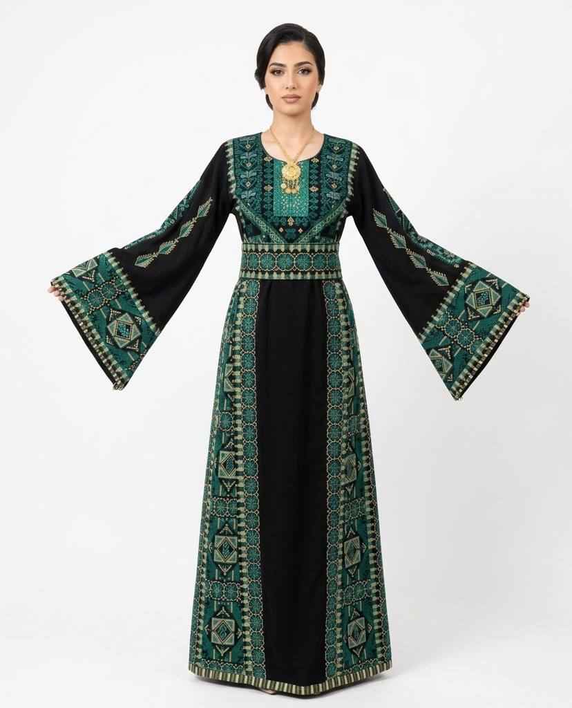 Heritage Safa Embroidered Thobe