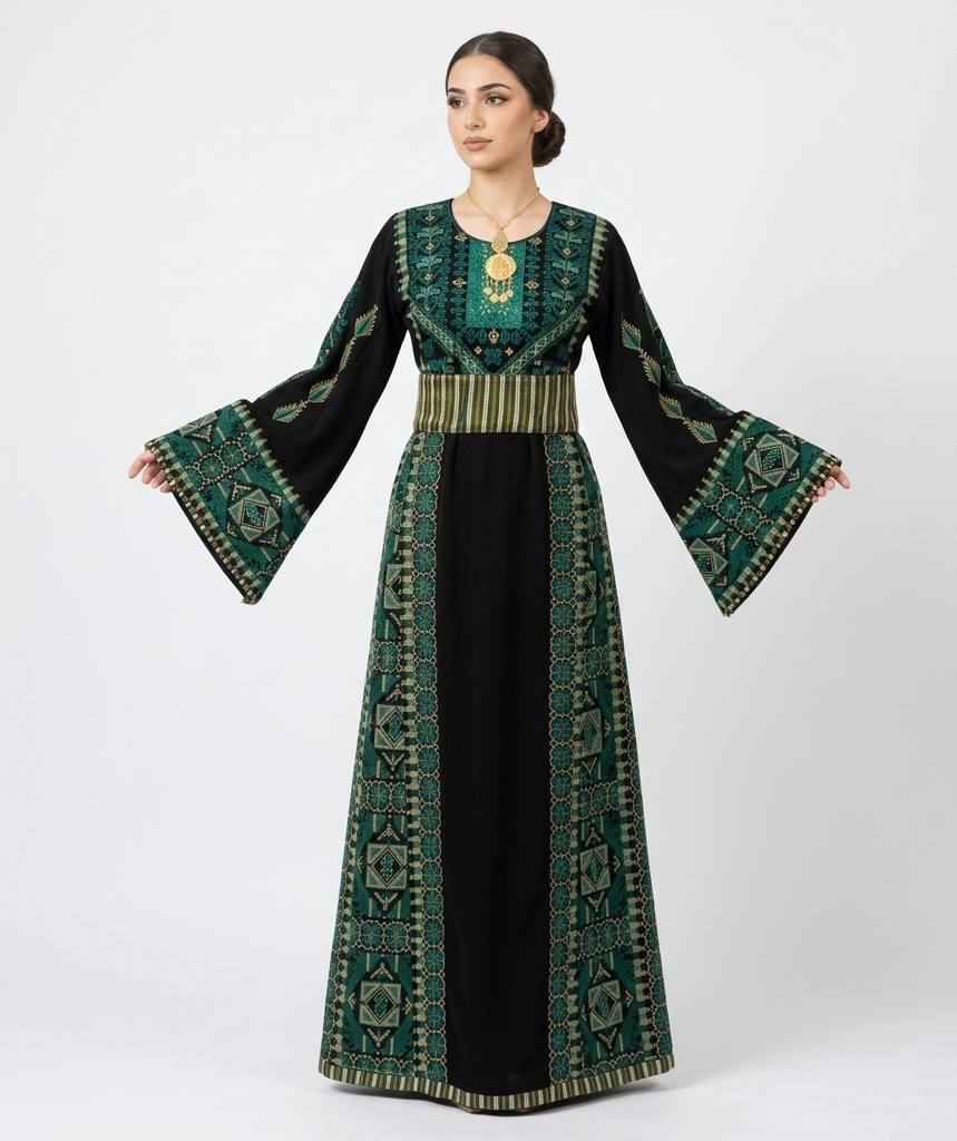 Heritage Safa Embroidered Thobe
