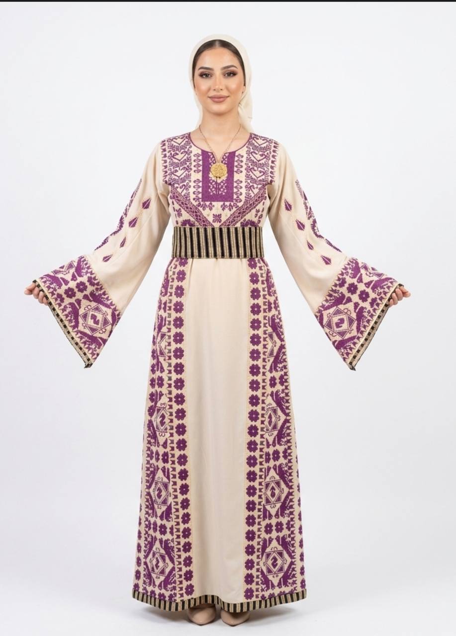 Heritage Safa Embroidered Thobe