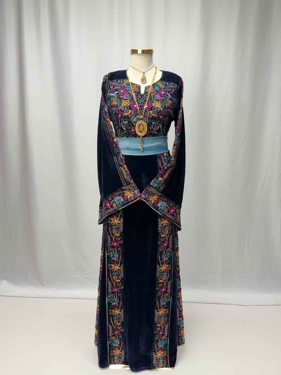 Velvet Heritage Embroidered Thobe