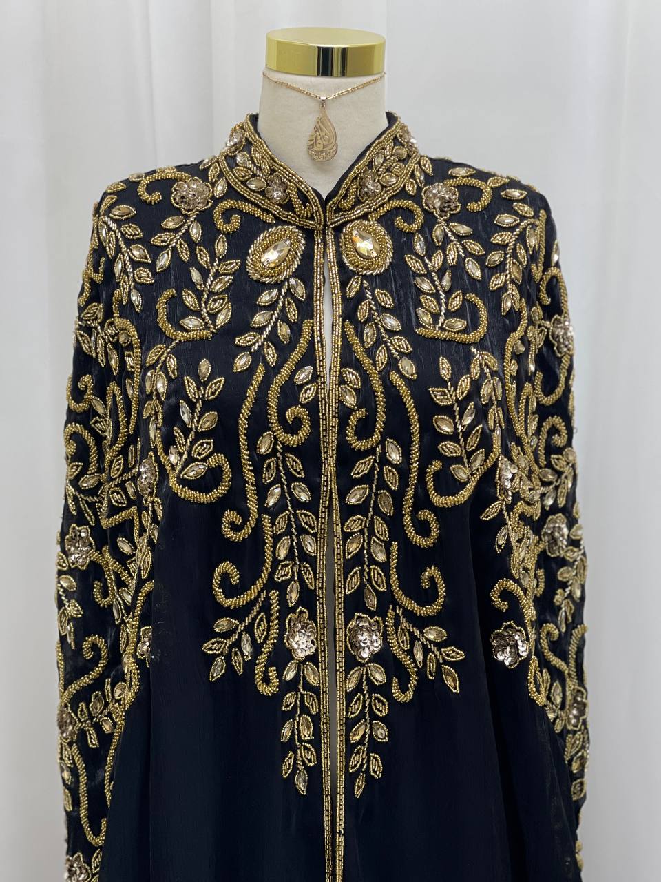 The Midnight Imperial Gold Bisht