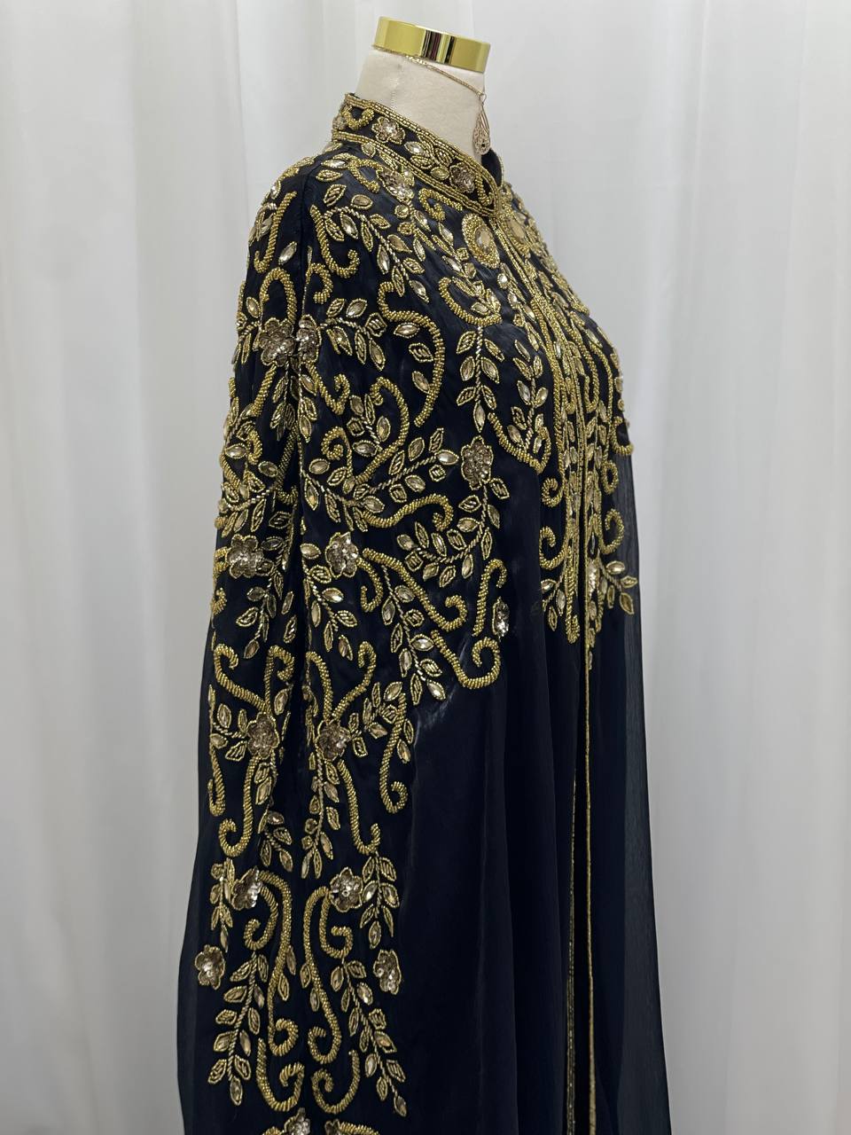 The Midnight Imperial Gold Bisht